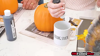 Beautiful big boobs babe swallowed big cock before rough pussy fucking