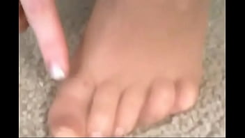 Crystal frost wears tan pantyhose for me and gives blowjob