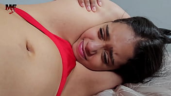 Red bikini and dangerous scissorholds