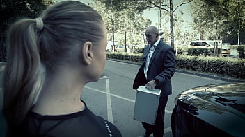 Feisty femme fatale alexa flexy jumps into an intense threesome during a deal gp3333