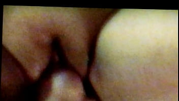 Fingering and fisting a bbw cheating slut's swollen pussy at the cheap motel