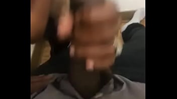 My wife eating my dick