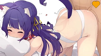 Hot breeding with a clan of wolfgirls