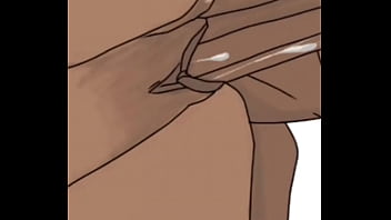 Animated characters having sex