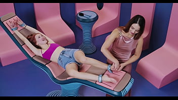 Tickling feet fetish girls giggly girl megan murkovski challenges her tickling limits with sabina