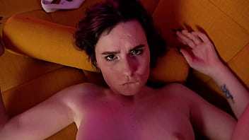 We decided to have sex at a friend’s house while she is arguing with a guy on the phone from above