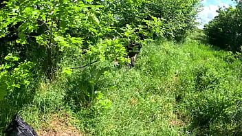 Hot outdoor blowjob and cum play with a down jacket 269 preview