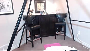 Maxine x takes that long dildo inside her oriental pussy slit