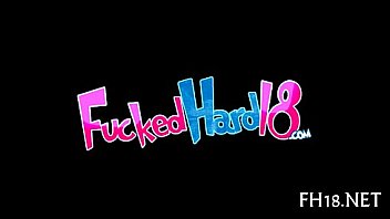 Sensual massage episode scene