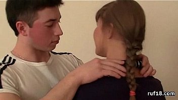 Super fine amateur teen gets hard sex