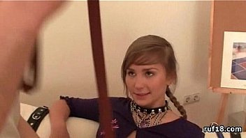 Super fine amateur teen gets hard sex