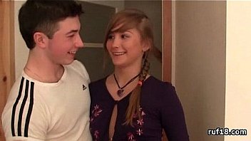 Super fine amateur teen gets hard sex