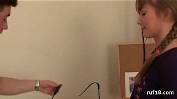 Super fine amateur teen gets hard sex