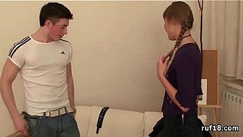 Super fine amateur teen gets hard sex