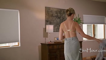 Blackmailed by tiny step sis for spying on step mom