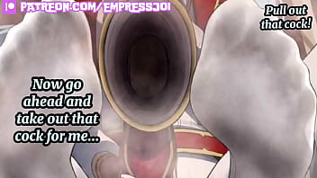 Beta sniff and worship women's socks