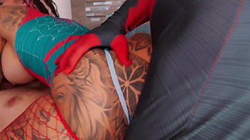 Huge booty spider girl gets hard rough dp after comic convention mandi cat alfie steve rickz