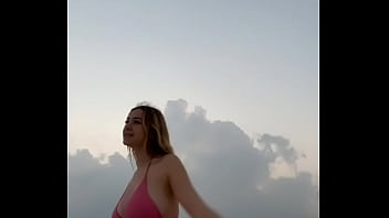 Woman with big beautiful tits