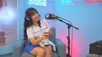 Extreme homemade busty latina furiously shoves a towel up her vagina until she squirts uncontrollably