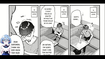 My favorite girl's part time job offers h services to regular customers 1