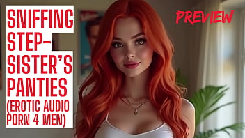 Cum in stepsister’s panties audio porn