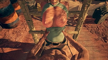 Amazing Fuck With Lara Croft Sheva Alomar And Male Stranger thumbnail