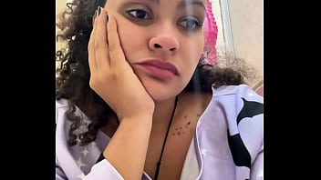 Gassy milk intolerant girl on the toilet and farting