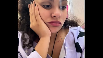 Gassy milk intolerant girl on the toilet and farting