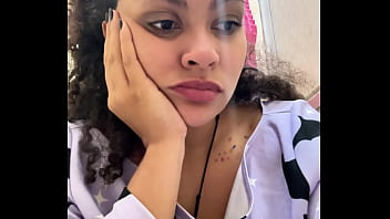 Gassy milk intolerant girl on the toilet and farting