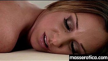 Sexy girl gives big tits lesbian an orgasm 12