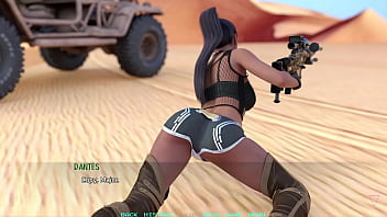 Name88's triangle #17 splashing water at the girls