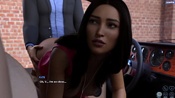 Race of life #10 fucking big ass goddess latina teacher in my muscle car while my student is asking me question about physics