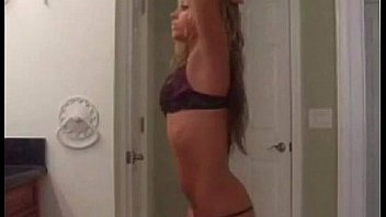 Sexy Blonde Webcam Girl Does A Naked Striptease thumbnail