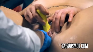 Curvy milf gets impregnated by a shady doctor