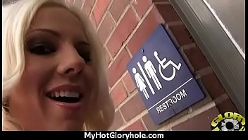 Gloryhole blowjob interracial 26