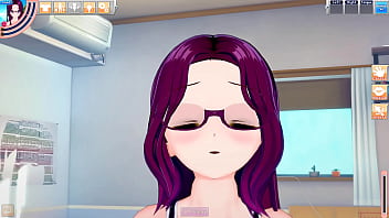 Koikatsu anime girl bangs hentai guy