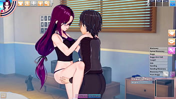 Koikatsu anime girl bangs hentai guy