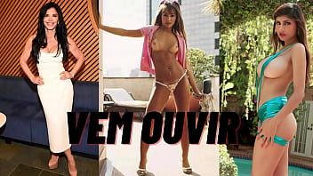 Elisa sanches foi tomar banho e eu aproveitei a oportunidade