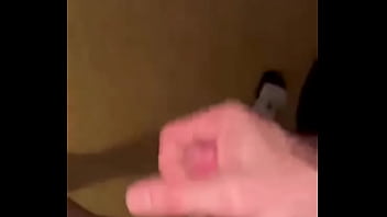 Too backed up 't even have time to lay down before the cumropes