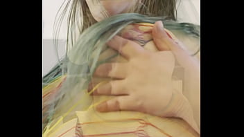 Rainbow clad joan day plays with herself and shakes big ass trailer