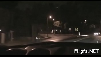 Lustful cutie fucks on camera