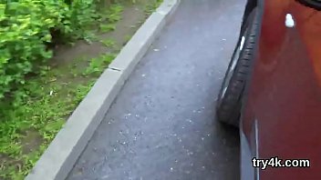 Sweet cutie blows penis in pov and gets soft vagina nailed