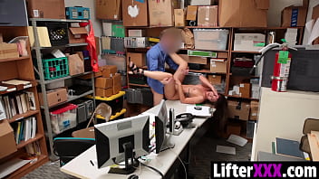 Lp guard watches intently as she removes her clothes revealing her curvaceous body lifterxxx