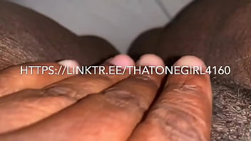 Bbw mad at her pussy can’t come