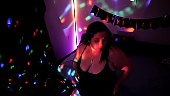 New years fat dance and masturbation