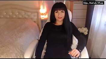 Little titty brunette helga muah aka m'lady striptease & pussy pleasures