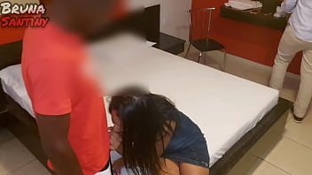 Maridão levou a bruna pro motel pra dar pra ele e para o irmão dele cinegrafista quis participar e durou 30 segundos