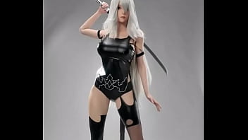 Nier automata a2 doll – lifelike silicone fantasy brought to bed