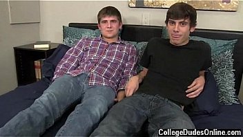 Gay Video Zaden And Trent Get Lubricated Up As Trent Gets In Position thumbnail