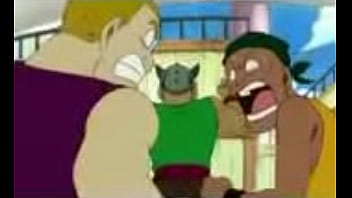 Luffy gostoso e punheta